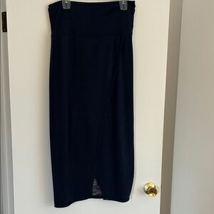 Chic Navy Pencil Skirt